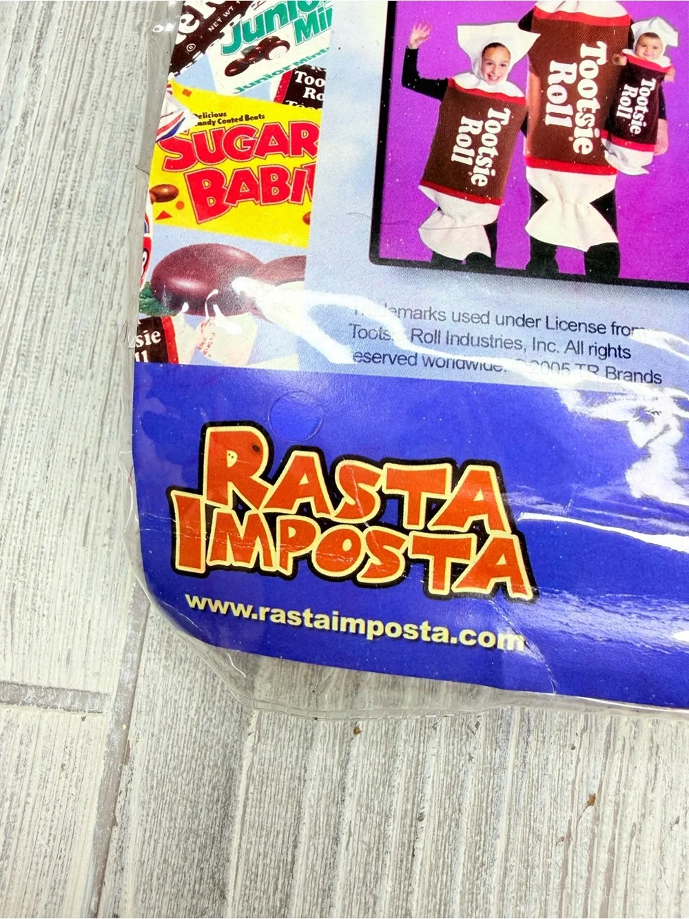 Rasta Imposta Tootsie Roll Bunting halloween Costume dress up cosplay candy baby